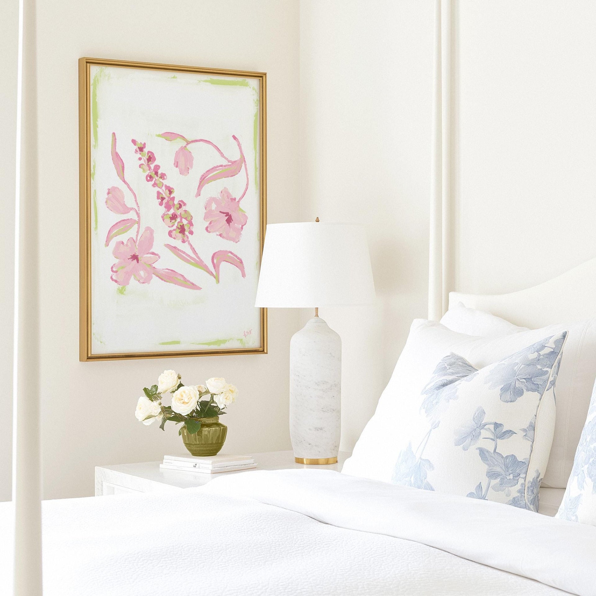 Painterly Arrangement – Pinks