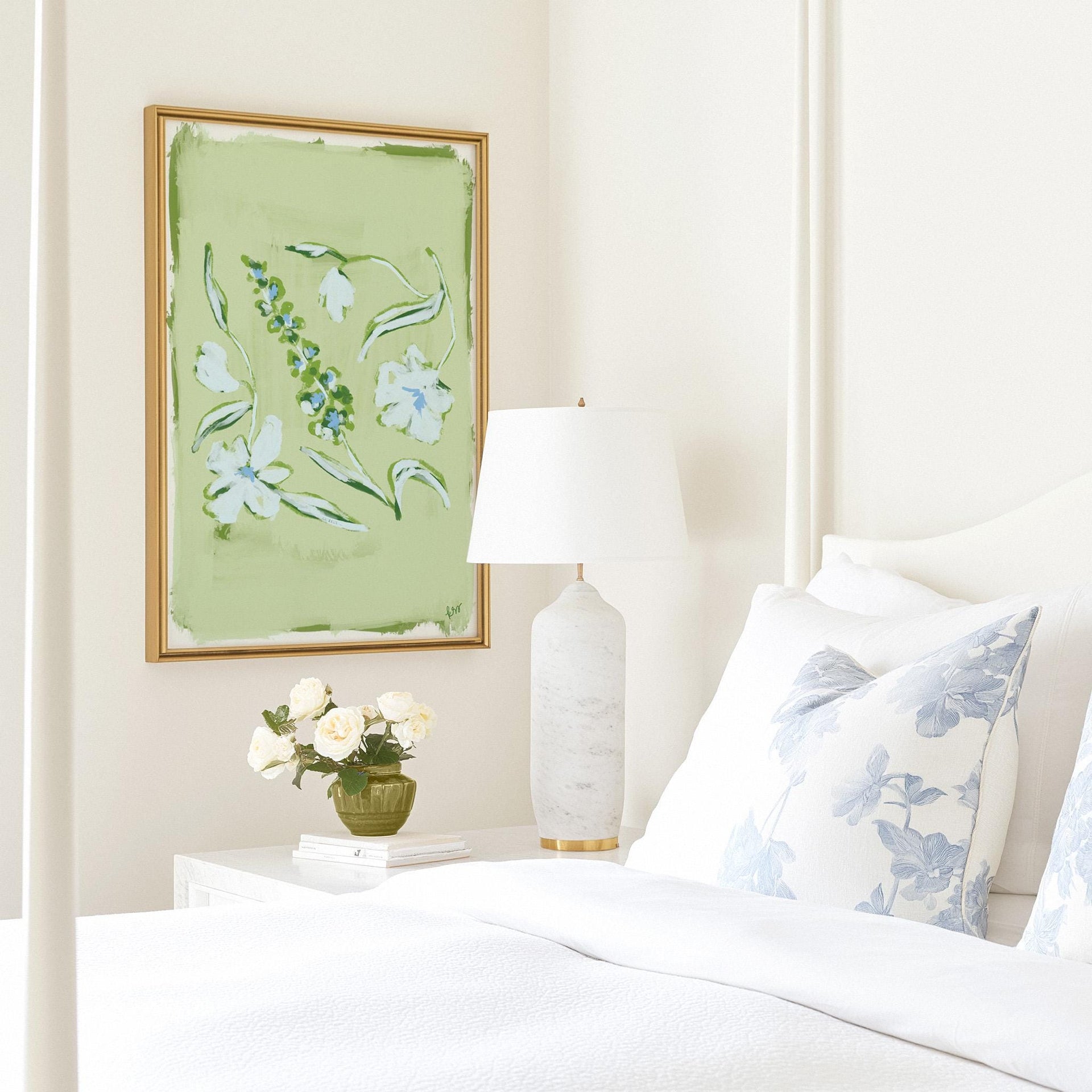 Painterly Arrangement – Key Lime