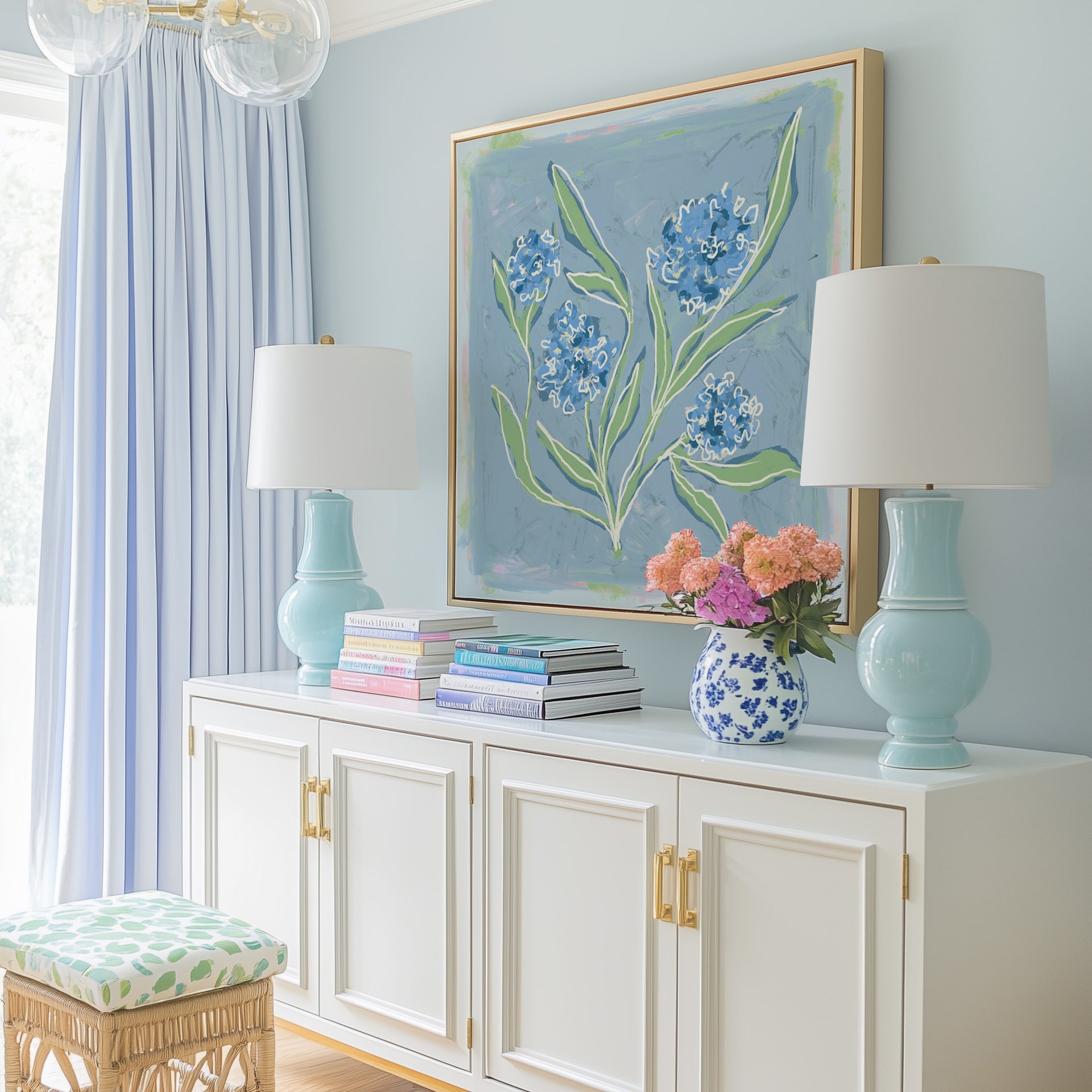 Porch Blossoms – Blues