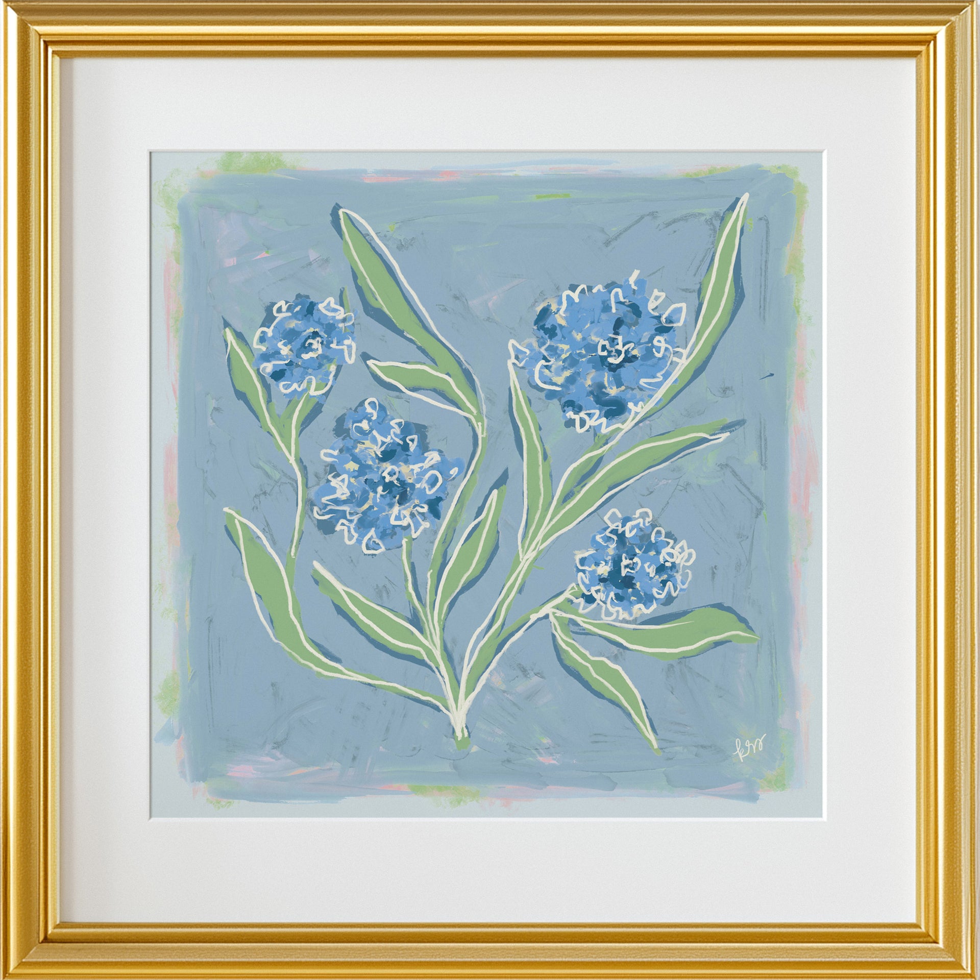 Porch Blossoms – Blues