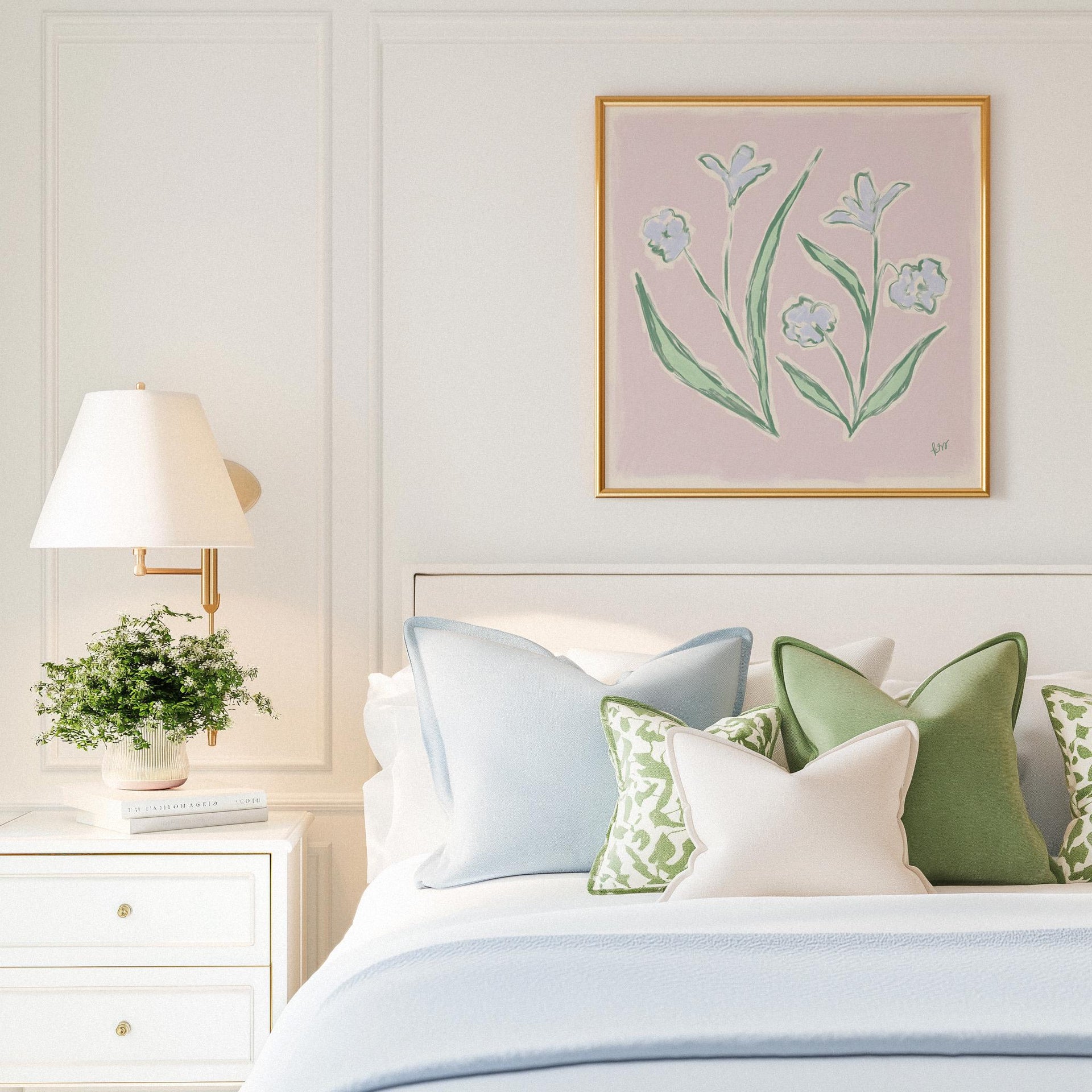 Garden Blooms – Blush Pink