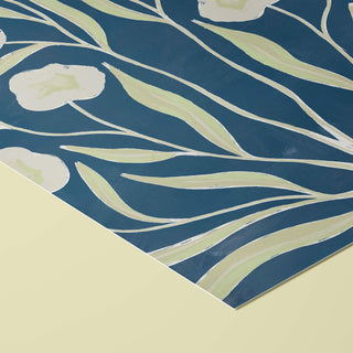 Botanical Study · Blue & Navy