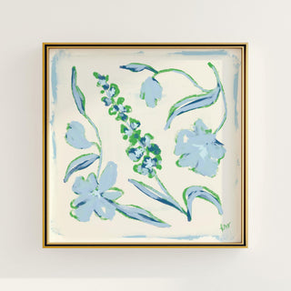 Garden Arrangement No. 3, set of four floral art prints.