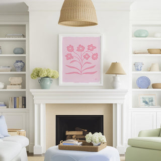 Botanical Line Study No. 1 botanical wall art print.