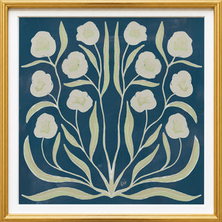 Botanical Study · Blue & Navy