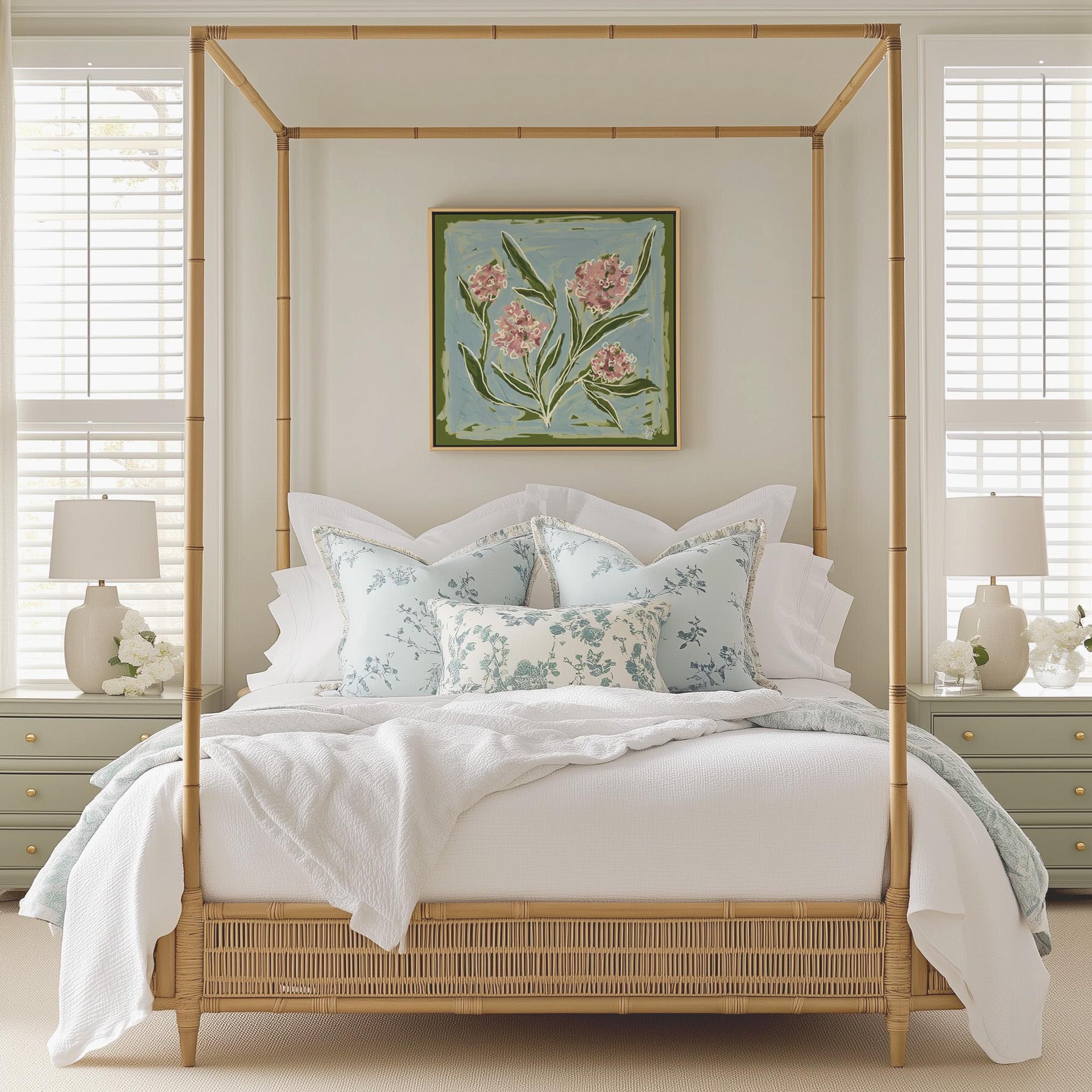 Porch Blossoms – Sky Blush