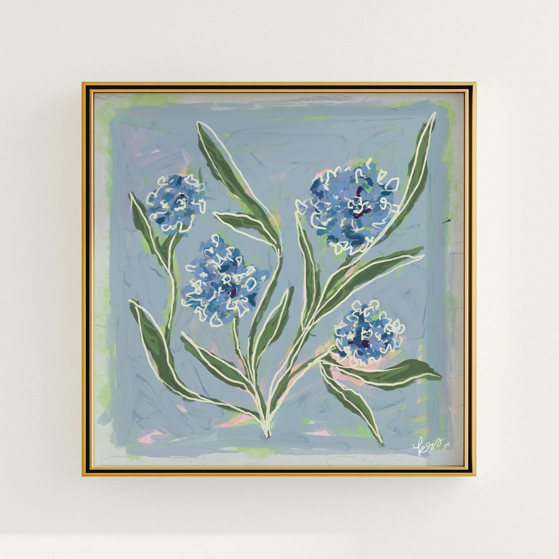 Porch Blossoms – Blues