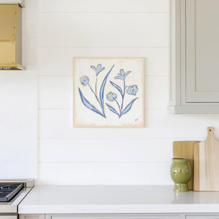 Floral Study No. 13 floral wall art print.