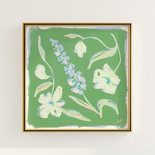 Garden Arrangement No. 1, set of four floral art prints.