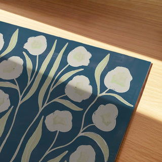 Botanical Study · Blue & Navy