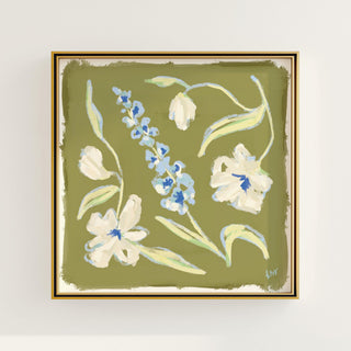 Garden Arrangement No. 4, set of four floral art prints.