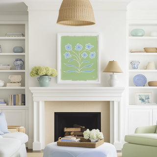 Botanical Line Study No. 6 botanical wall art print.