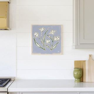 Floral Study No. 5 floral wall art print.