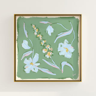 Garden Arrangement No. 4, set of four floral art prints.