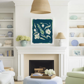Garden Arrangement No. 7 floral wall art print.