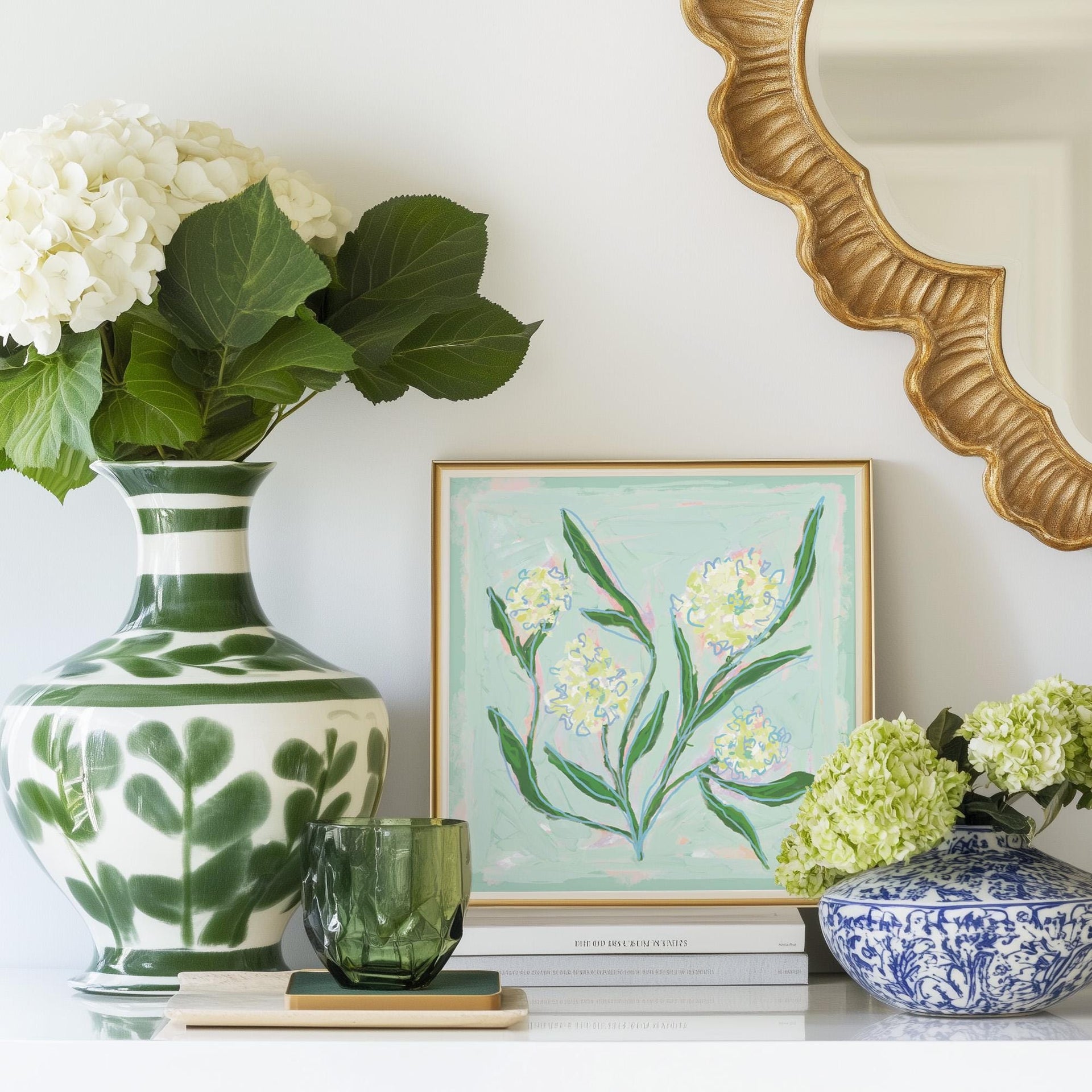 Porch Blossoms – Mint