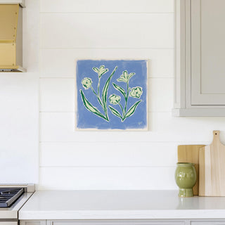 Floral Study No. 14 floral wall art print.