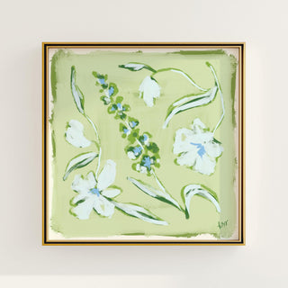 Garden Arrangement No. 3, set of four floral art prints.
