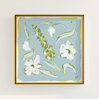 Garden Arrangement No. 3, set of four floral art prints.