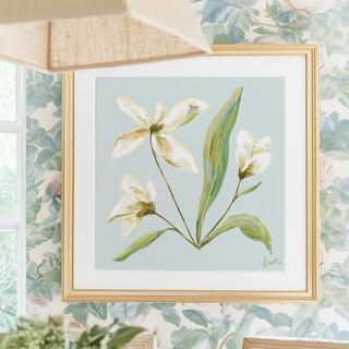 Field Notes Spring No. 1 floral wall art print.