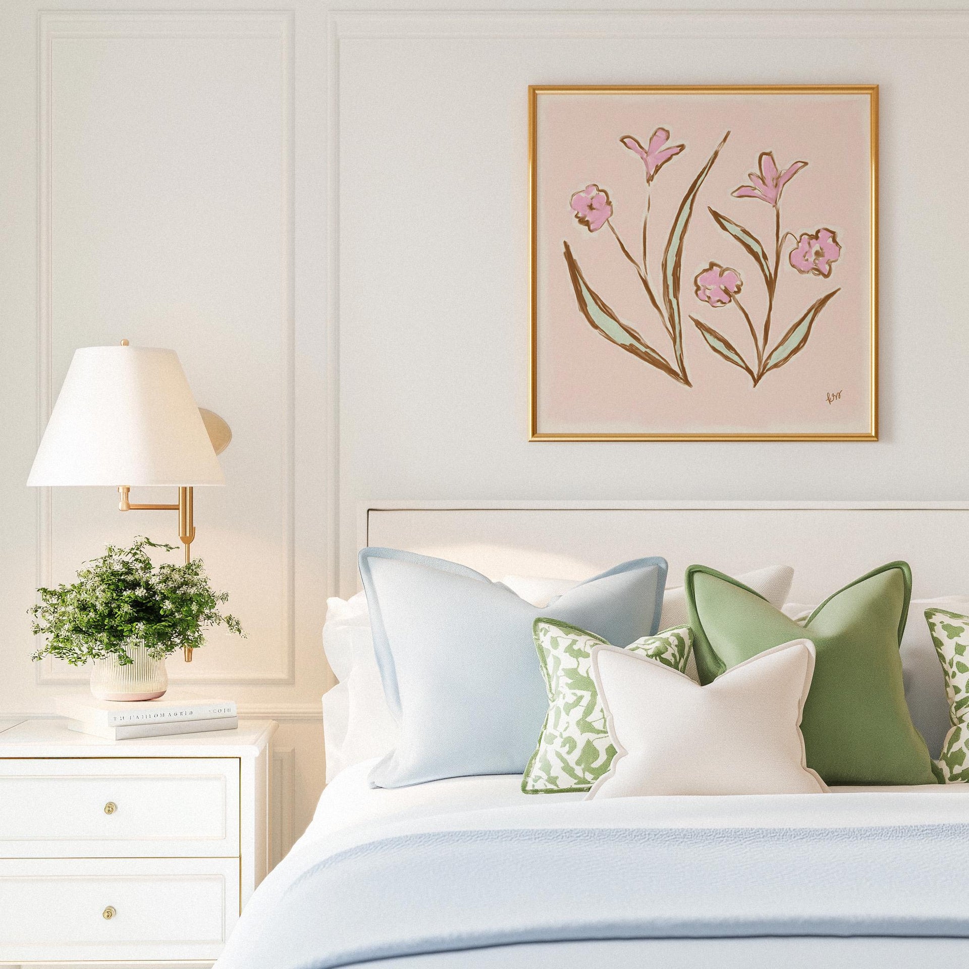Garden Blooms – Coral Blush