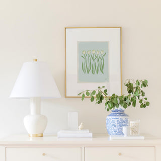 Tulip Quartet No. 2 floral art print.