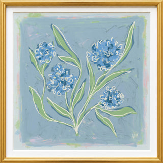 Dancing Hydrangeas · Blue