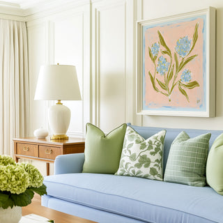 Hydrangea Study No. 10 floral art print.