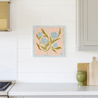 Hydrangea Study No. 10 floral wall art print.