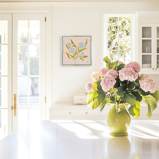 Hydrangea Study No. 10 botanical wall art print.
