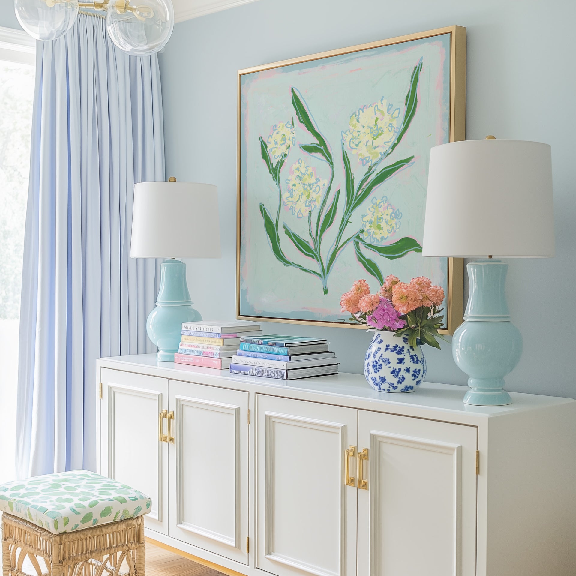 Porch Blossoms – Mint