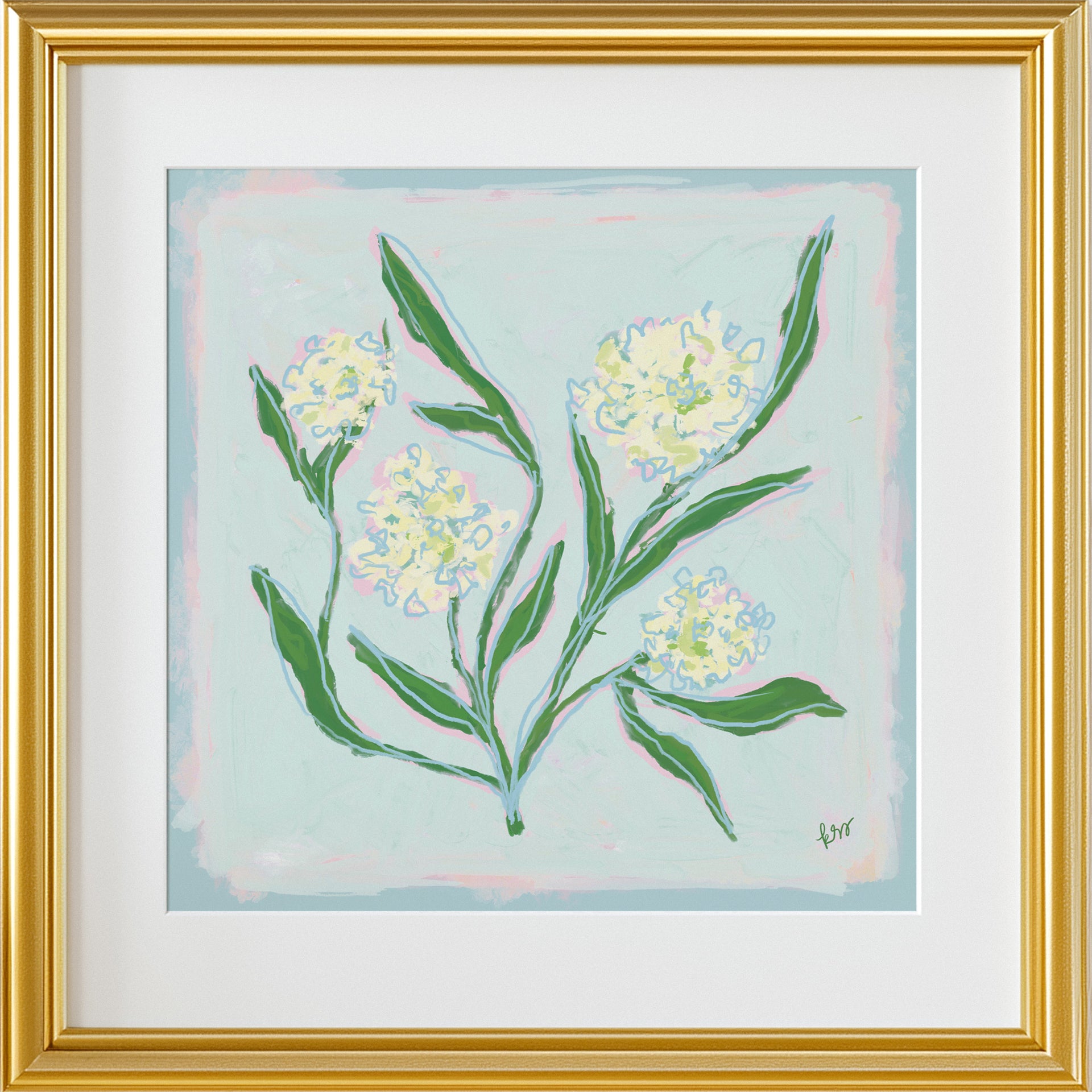 Porch Blossoms – Mint