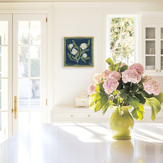 Hydrangea Study No. 6 botanical wall art print.