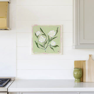 Hydrangea Study No. 8 floral wall art print.