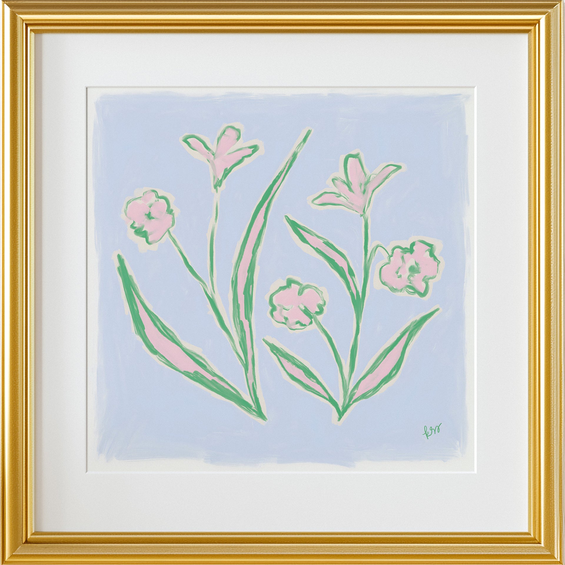 Garden Blooms – Sky Pink