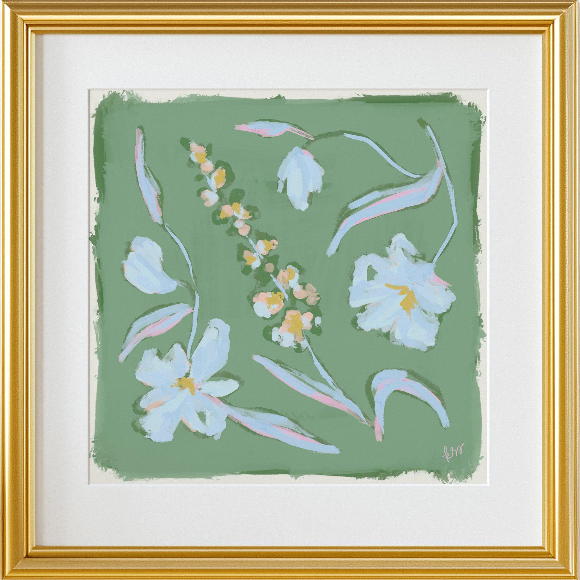 Painterly Arrangement – Spruce