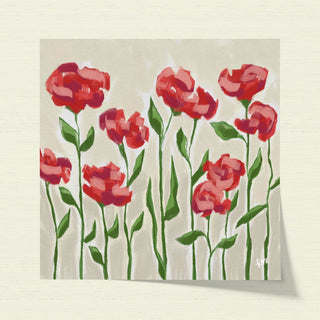 Cardinal Carnations No. 01