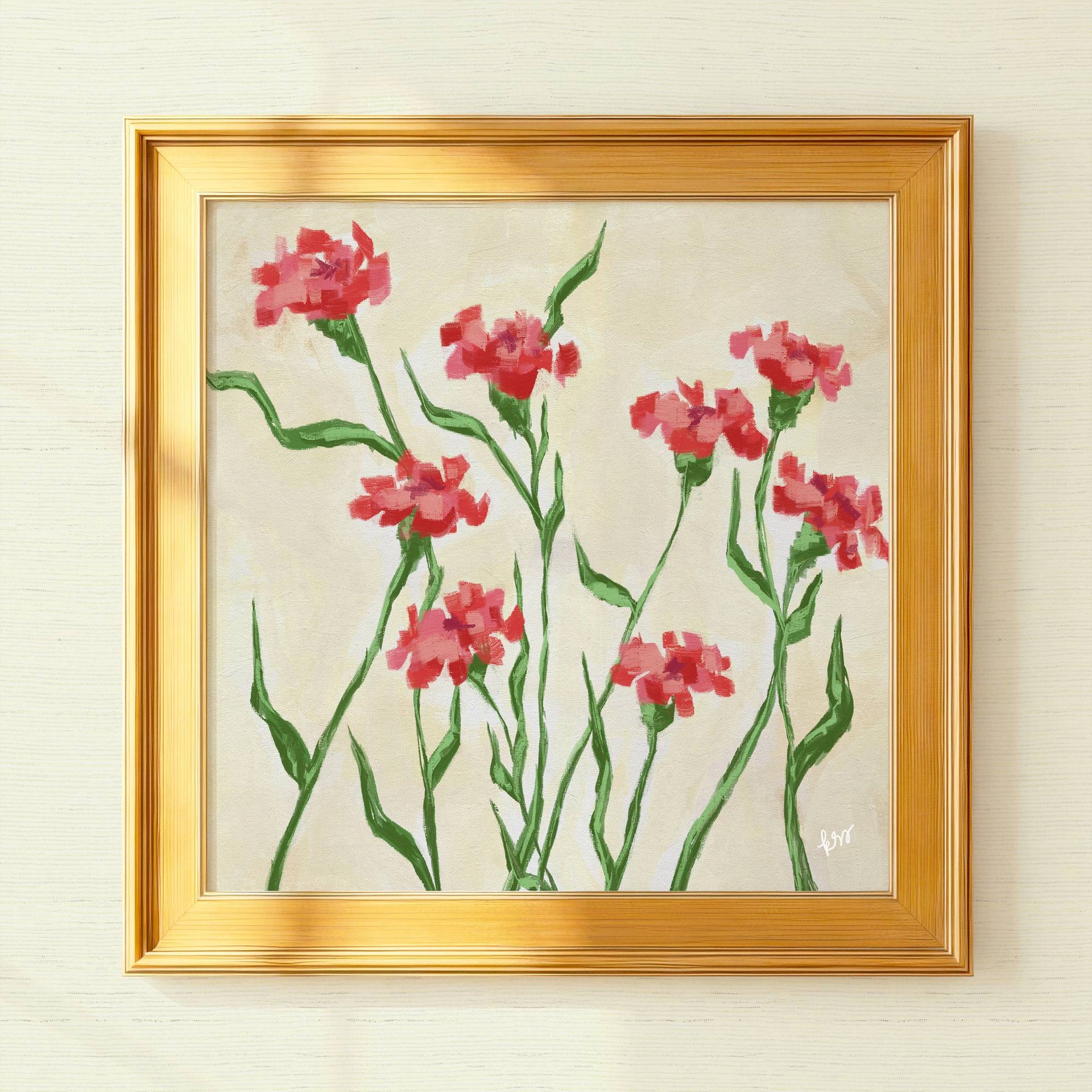 Cardinal Carnations No. 04 | House of Bloom Collection