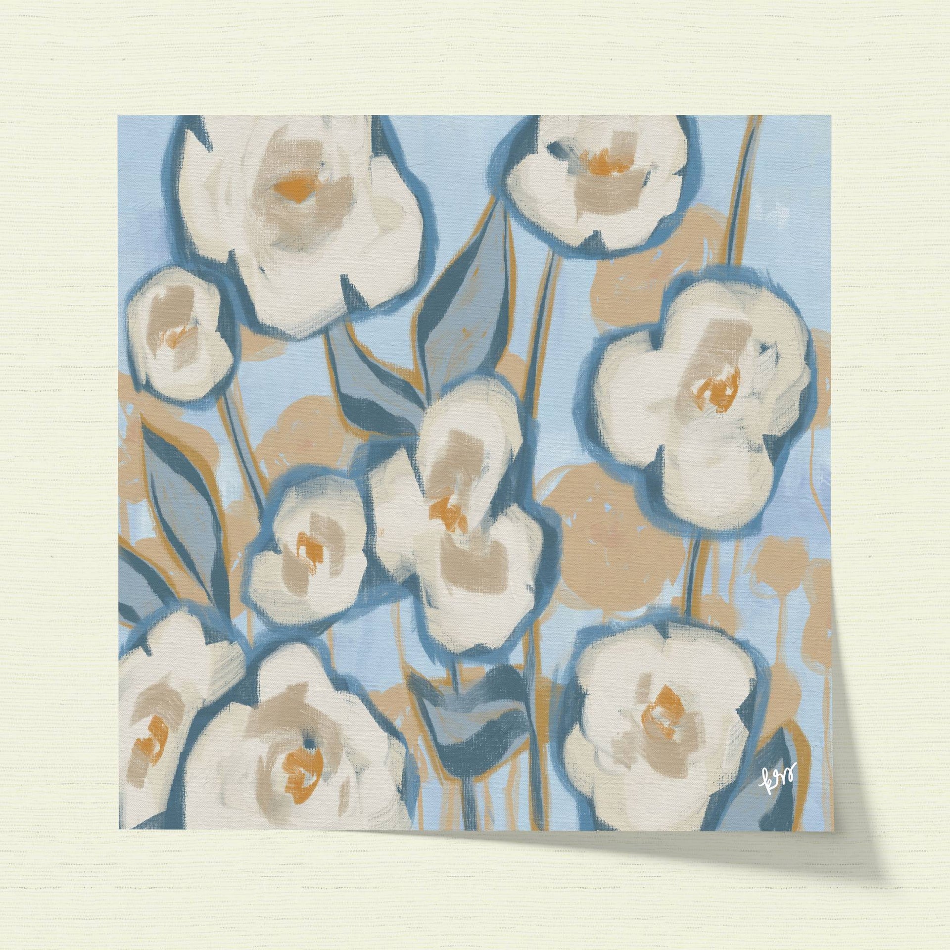 Cream Roses No. 02 | House of Bloom Collection