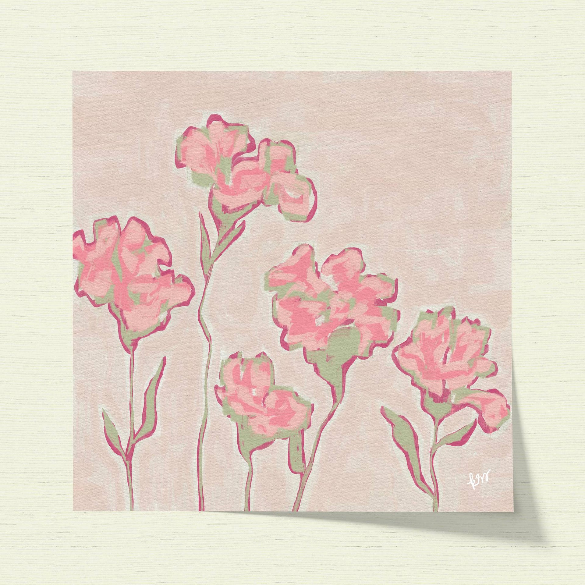 Pink Carnations No. 03 | House of Bloom Collection