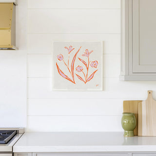 Floral Study No. 8 floral wall art print.