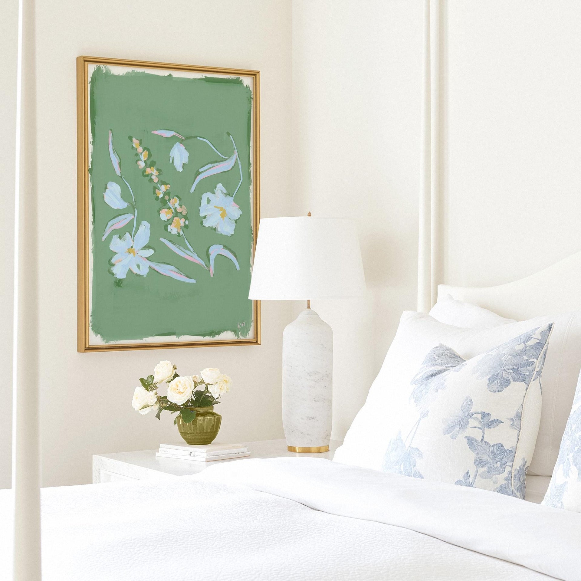 Painterly Arrangement – Spruce