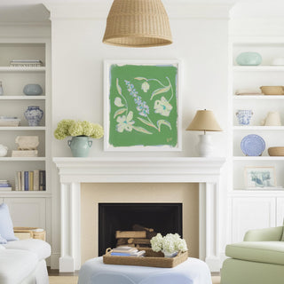 Garden Arrangement No. 14 floral wall art print.