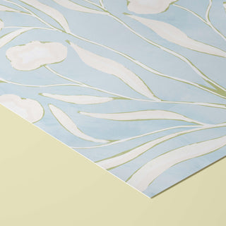 Botanical Study · Blue & White