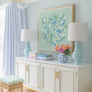 Floral Sketch No. 1 floral wall art print.
