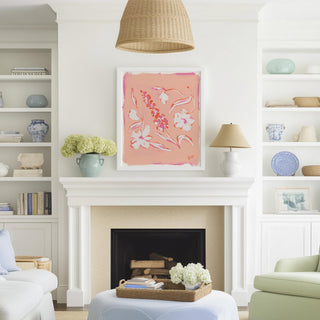 Garden Arrangement No. 16 floral wall art print.
