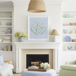 Floral Study No. 11 botanical wall art print.