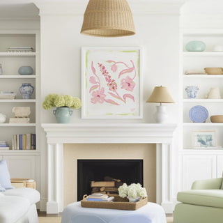 Garden Arrangement No. 9 floral wall art print.