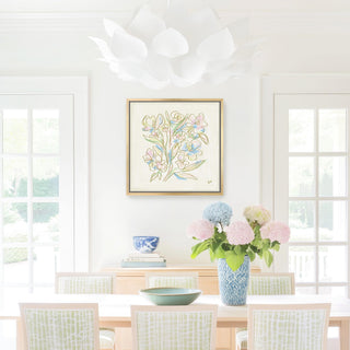 Floral Sketch No. 7 floral art print.