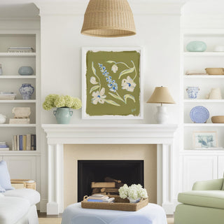 Garden Arrangement No. 13 floral wall art print.